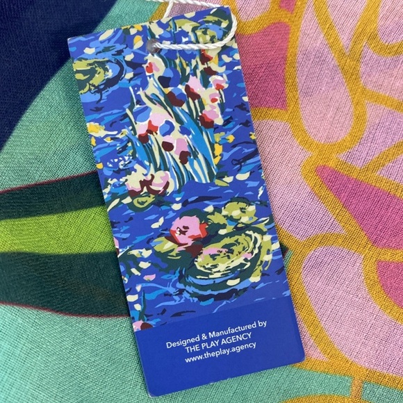 Monet & The Impressionist Floral Scarf NWT - Picture 7 of 8